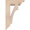 Ekena Millwork Westlake Traditional Smooth Bracket w/ Offset Brace, Douglas Fir, 5 1/2"W x 14"D x 22"H BKT0604X14X22WTL01SDF - alternate 4